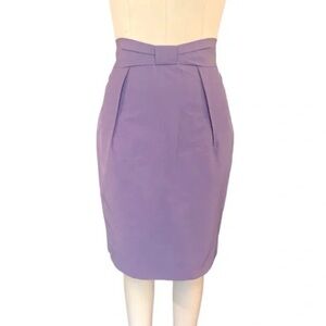 Valentino Elegant Purple Women's Skirt Size 6